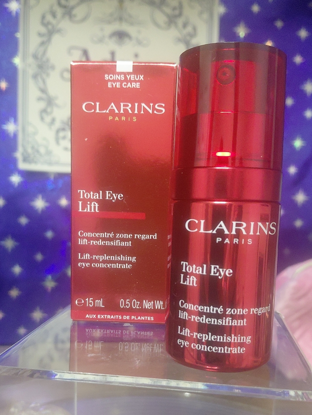 Clarins Total Eye Lift Eye Concentrate - Red